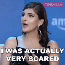 I Was Actually Very Scared Shivani Raghuvanshi GIF - I Was Actually Very Scared Shivani Raghuvanshi Pinkvilla GIFs