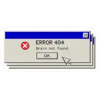 a computer screen with an error 404 message and a mouse pointer .