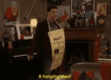 Hanging Chad GIF - Hanging Chad How I Met Your Mother Himym GIFs