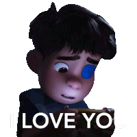 I Love You Elio Sticker - I Love You Elio Yonas Kibreab Stickers