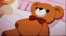 Anime Hug GIF - Anime Hug Teddy Bear GIFs