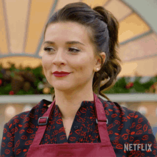 Being Cocky Candice Brown GIF - Being Cocky Candice Brown The Great British Baking Show Holidays GIFs