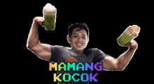 Smile Mamang Kocok GIF - Smile Mamang Kocok Es Alpukat Kocok88 GIFs