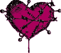 Emo Heart Sticker - Emo heart - Discover & Share GIFs