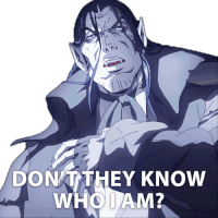 Dont They Know Who I Am Varney Sticker - Dont They Know Who I Am Varney Castlevania Stickers