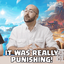 It Was Really Punishing Seth GIF - It Was Really Punishing Seth Clash Royale GIFs