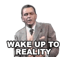 Wake Up To Reality Frank Sinatra Sticker - Wake Up To Reality Frank Sinatra Ive Got You Under My Skin Stickers