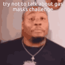Gas Mask On GIF - Gas Mask On Desmond Wycoff GIFs
