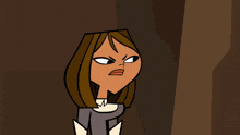 a cartoon character is making a funny face and making a hand gesture