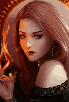 Elliered Flame GIF