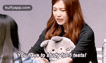 You Have To Study For5 Tests!.Gif GIF - You Have To Study For5 Tests! Eunji Apink GIFs