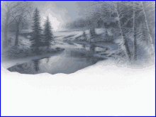 Peaceful Lake GIF - Winter Seasons Lake GIFs