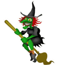 Witch Broom GIF - Witch Broom Cartoon GIFs