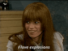 I Love Explosions Unsettling GIF - I Love Explosions Explosions Explosion GIFs