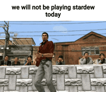 Stardew Valley Yakuza GIF - Stardew Valley Yakuza We Will Not Be Playing GIFs