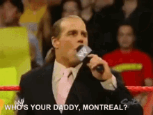 Whos Your Daddy Montreal GIF - Whos Your Daddy Montreal Shawn Michaels GIFs