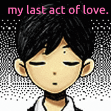 Omori My Last Act Of Love GIF - Omori My Last Act Of Love GIFs