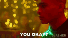 You Okay Connor Rijkers GIF - You Okay Connor Rijkers Slasher GIFs
