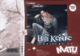 a poster that says baju keisuke belongs to mato