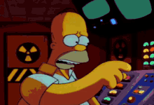 Homer Simpson Nuclear Meltdown Stopped By Fluke GIF - Homer Simpson Nuclear Meltdown Stopped By Fluke GIFs