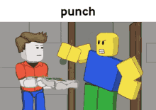 Punch Roblox GIF