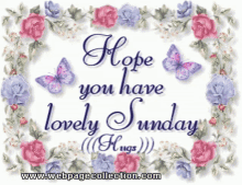 Happy Sunday Lovely Sunday GIF - Happy Sunday Lovely Sunday Flowers GIFs