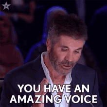 You Have An Amazing Voice Simon Cowell GIF - You Have An Amazing Voice Simon Cowell Britains Got Talent GIFs