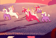 A GIF - Unicorn Running Galloping GIFs