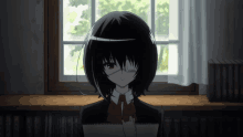 Anime Another GIF - Anime Another Mei Misaki GIFs