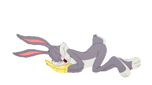 Durmiendo Bugs Bunny Sticker - Durmiendo Bugs Bunny Looney Tunes Stickers
