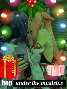 Eimiko Christmas GIF - Eimiko Christmas Yae Miko GIFs