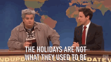 The Holidays Are Not What They Used To Be Disappointed GIF - The Holidays Are Not What They Used To Be Disappointed Complaining GIFs
