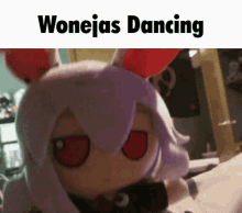 Wonejas Wonejas Dancing GIF - Wonejas Wonejas Dancing Touhou GIFs