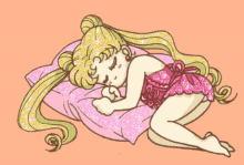 Sailor Moon Sleep GIF - Sailor Moon Sleep Cute GIFs