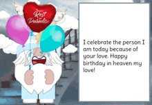 Gnome Birthday In Heaven GIF - Gnome Birthday In Heaven Wife GIFs