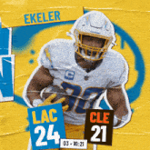 Cleveland Browns (21) Vs. Los Angeles Chargers (24) Third Quarter GIF - Nfl National Football League Football League GIFs