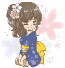 Greeting Anime GIF - Greeting Anime Kimono GIFs