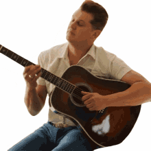 playing guitar jon pardi last night lonely song jamming out playing music
