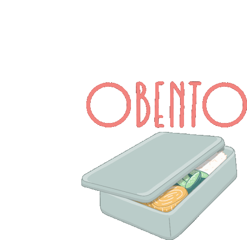 Obento Japanese Food Sticker - Obento Japanese Food Sushi Stickers