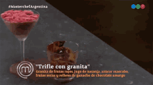 Trifle Con Granita Masterchef Argentina GIF - Trifle Con Granita Masterchef Argentina Temporada3 GIFs