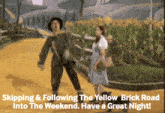 Skipping Into The Weekend Friday Good Night GIF - Skipping Into The Weekend Friday Good Night Good Night GIFs