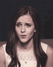 Really Emma Watson GIF - Really Emma Watson Worried GIFs