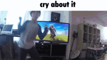 Cry About It Fortnite GIF
