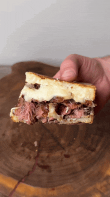 Wagyu Steak Melt Sandwich GIF - Wagyu Steak Melt Sandwich Food GIFs