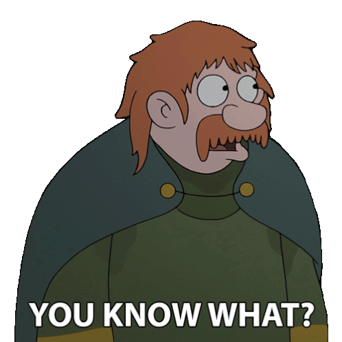 You Know What King Zøg Sticker - You Know What King Zøg John Dimaggio Stickers