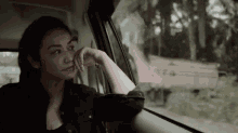 Velove Vexia Thinking GIF - Velove Vexia Thinking Looking At The Window GIFs