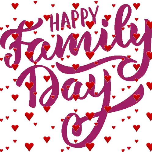 Happy Family Day Sticker - Happy Family Day Stickers