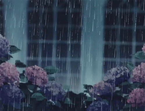 Anime Rain GIF  Anime Rain Aesthetic  Discover  Share GIFs