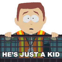 Hes Just A Kid Stephen Stotch Sticker - Hes Just A Kid Stephen Stotch South Park Stickers