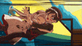 a cartoon of a girl and a boy with the word anime on the bottom